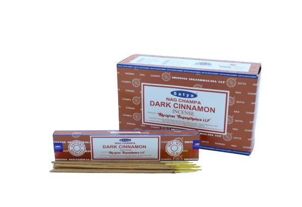 Satya Räucherstäbchen 15g Dunkler Zimt
