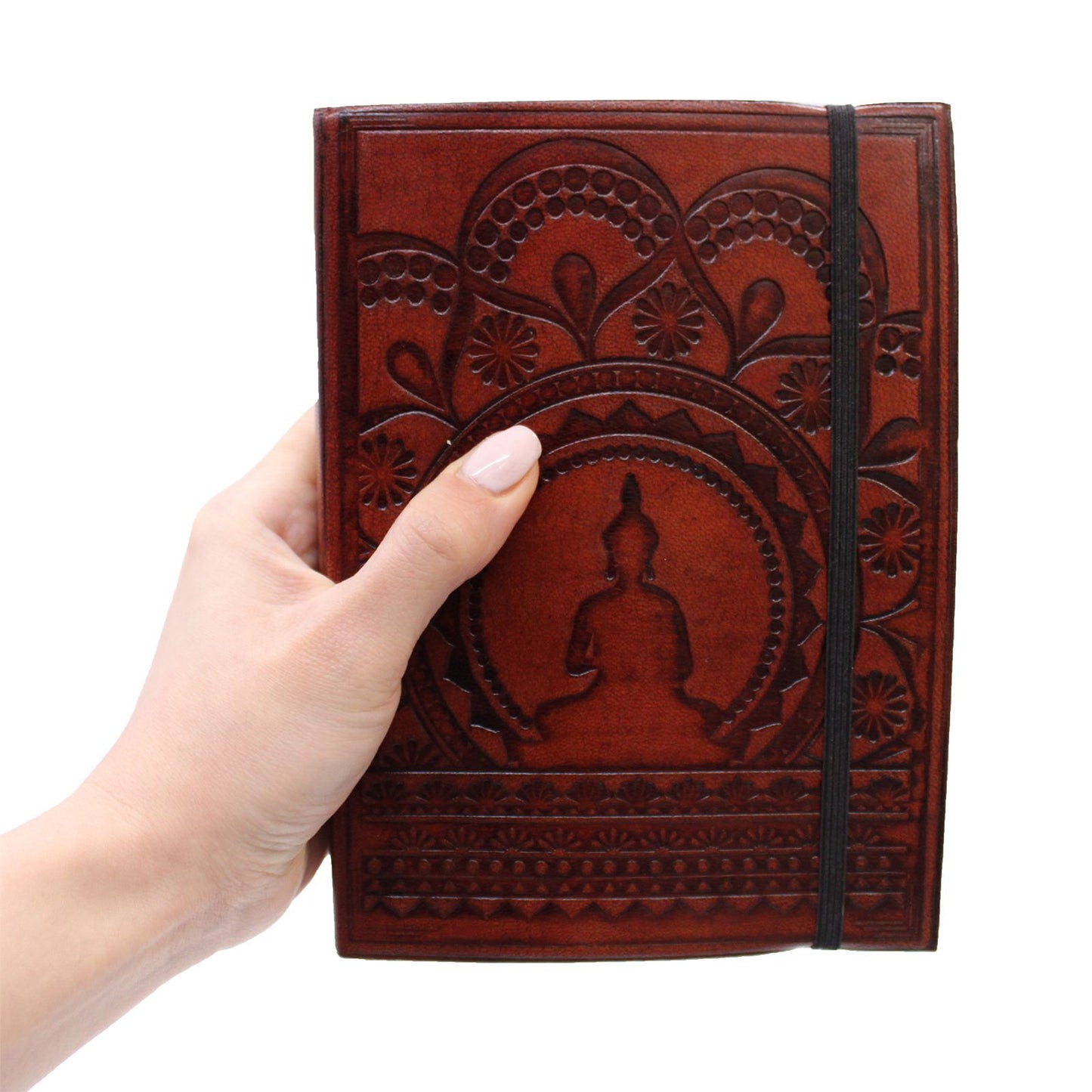 Kleines Notizbuch Mit Riemen - Tibetisches Mandala