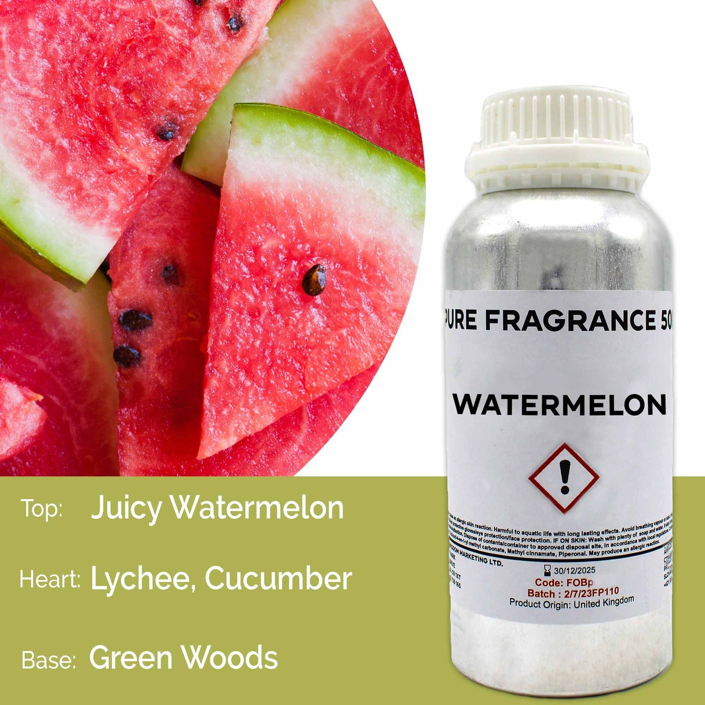 Wassermelonen Reine Duftöl 500ml