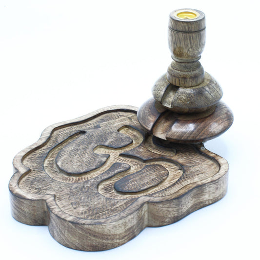 Med Mango Holz Rücklauf Brenner - Ohm