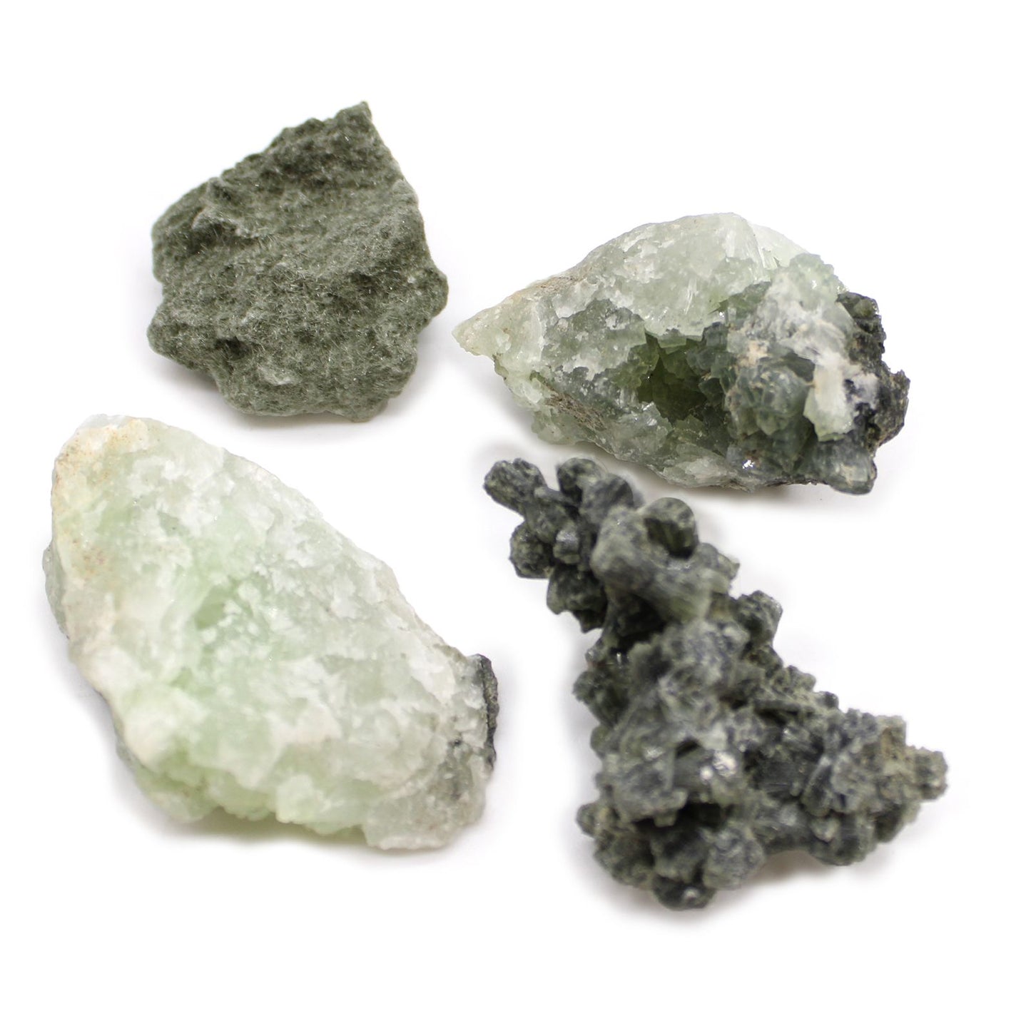 Mineralproben Kleine Prynite Ungefähr 100 Stück