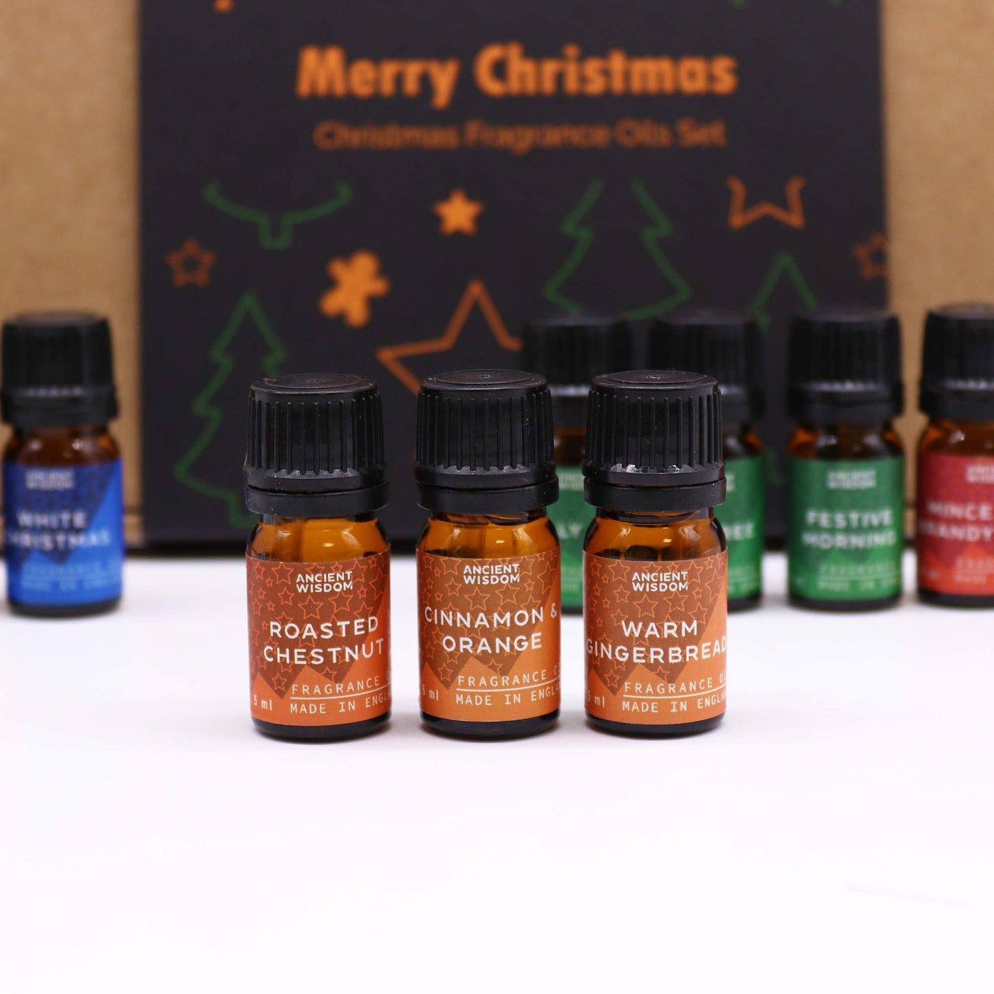 Heilige Düfte Des Weihnachtsduftsets Mit Zwölf 5ml Fläschchen Und Zwei Tropfern
