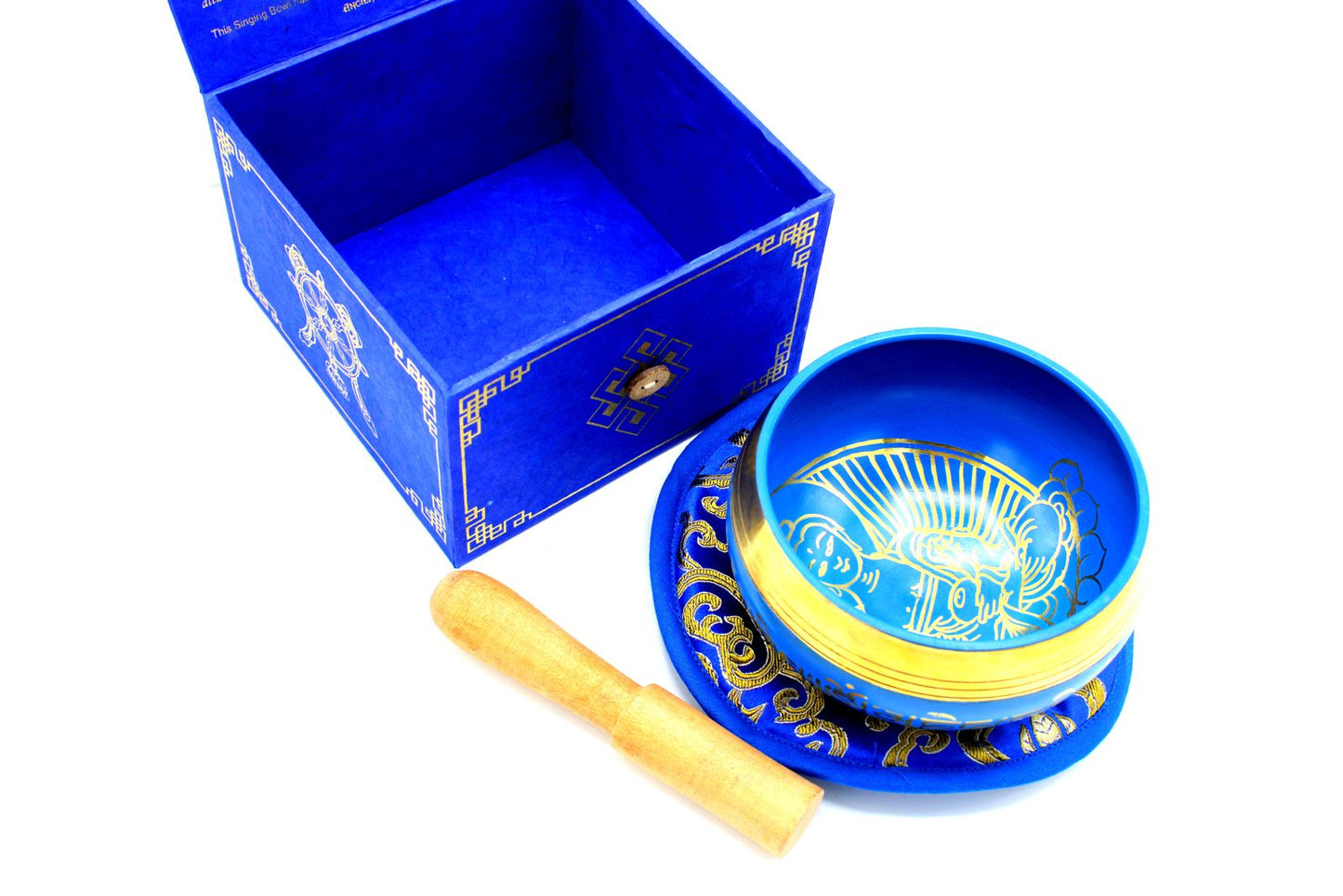 Medizin Buddha Klangschalen Set 10cm 500g