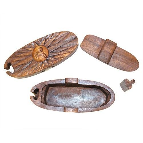 Bali Magic Box Sonne Holzpuzzle Aufbewahrungsgeschenk