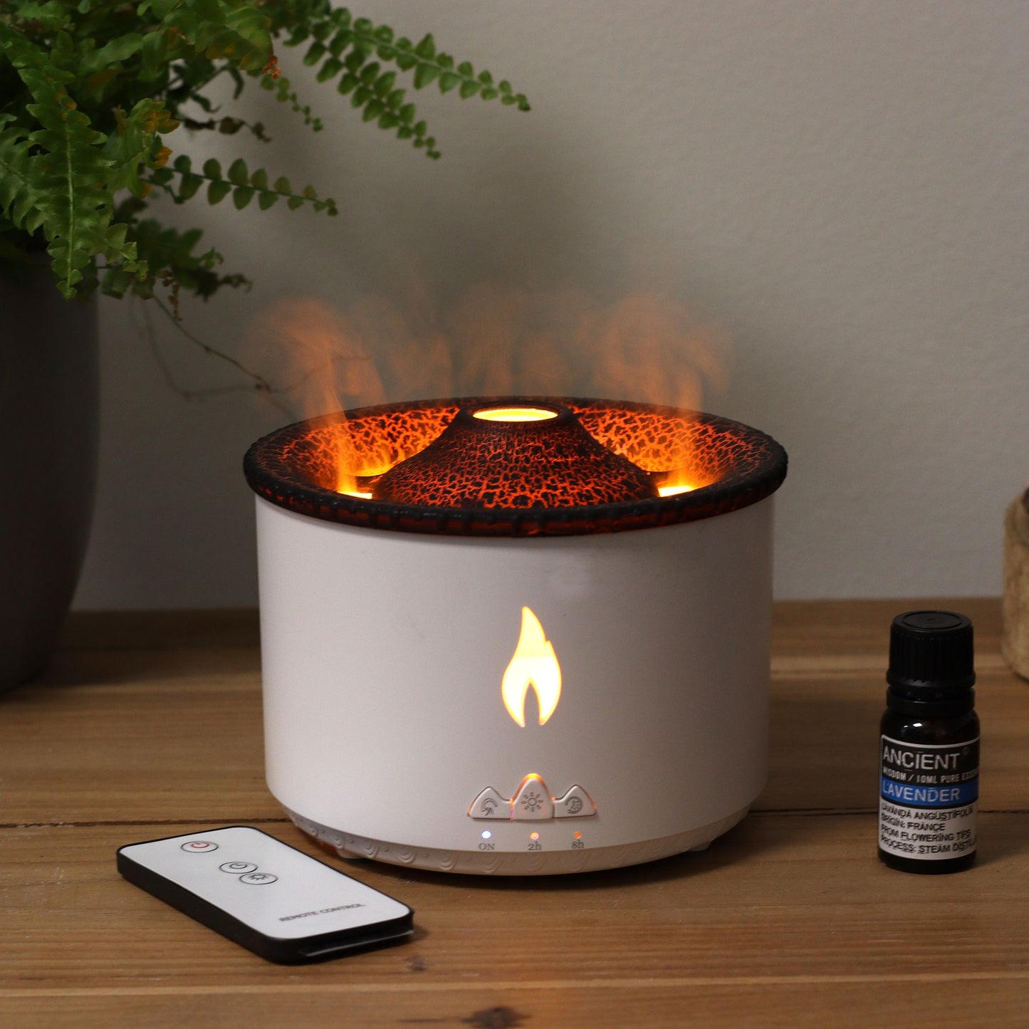 Aroma Diffuser Mit Vulkan Effekt Mittelgröße In Zwei Farben