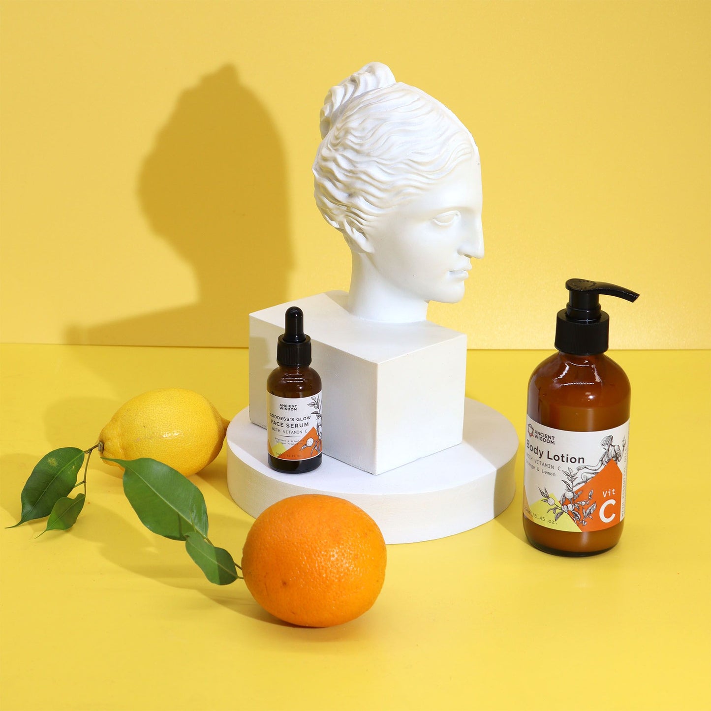 Vitamin C Göttin Körperlotion – Orange und Zitrone