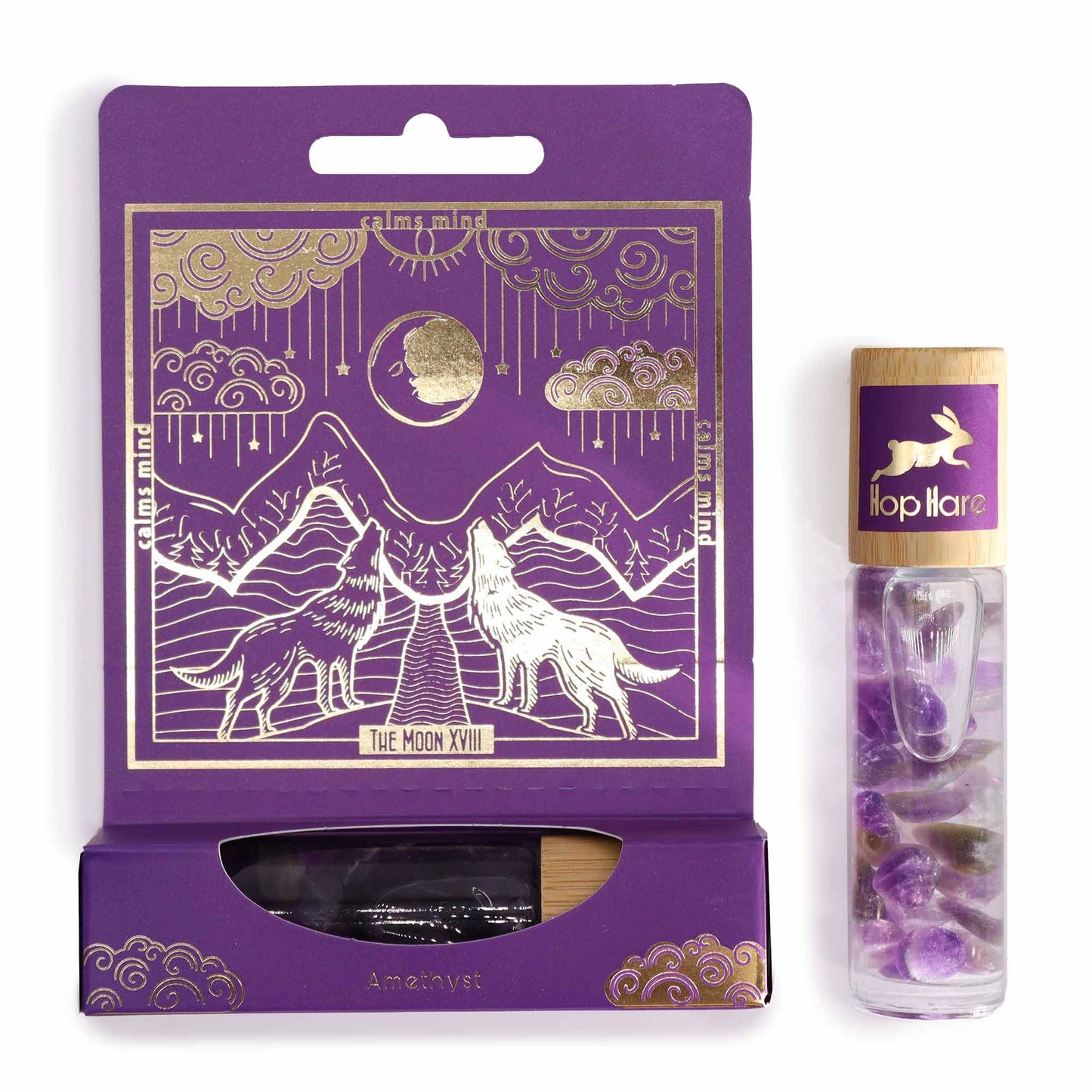 HH Tarot Roll On Der Mond mit Amethyst Duftöl