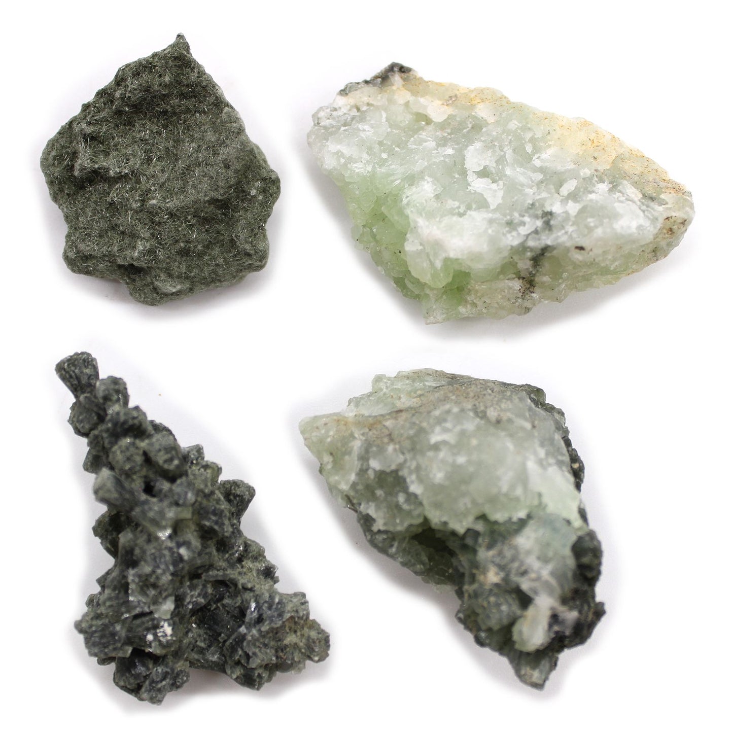 Mineralproben Kleine Prynite Ungefähr 100 Stück