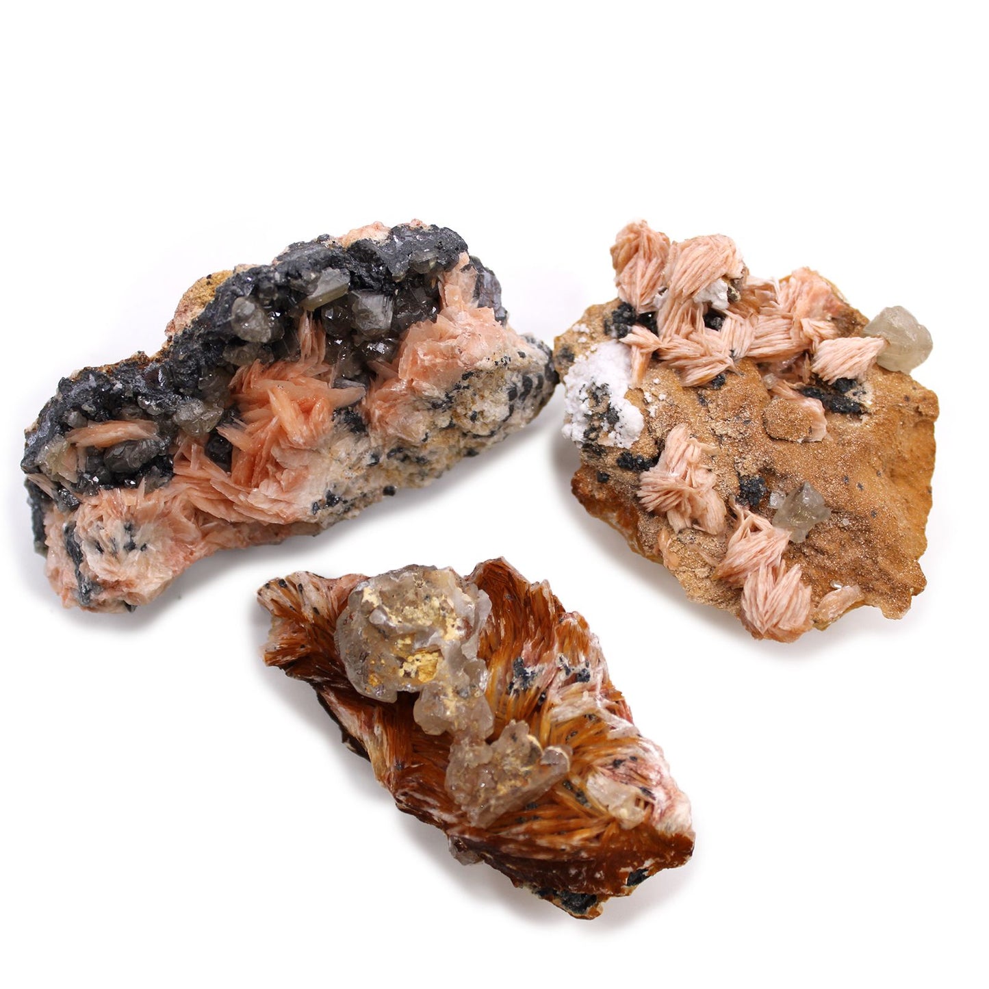 Mineralproben Barit Serizit Ungefähr 60 Stück
