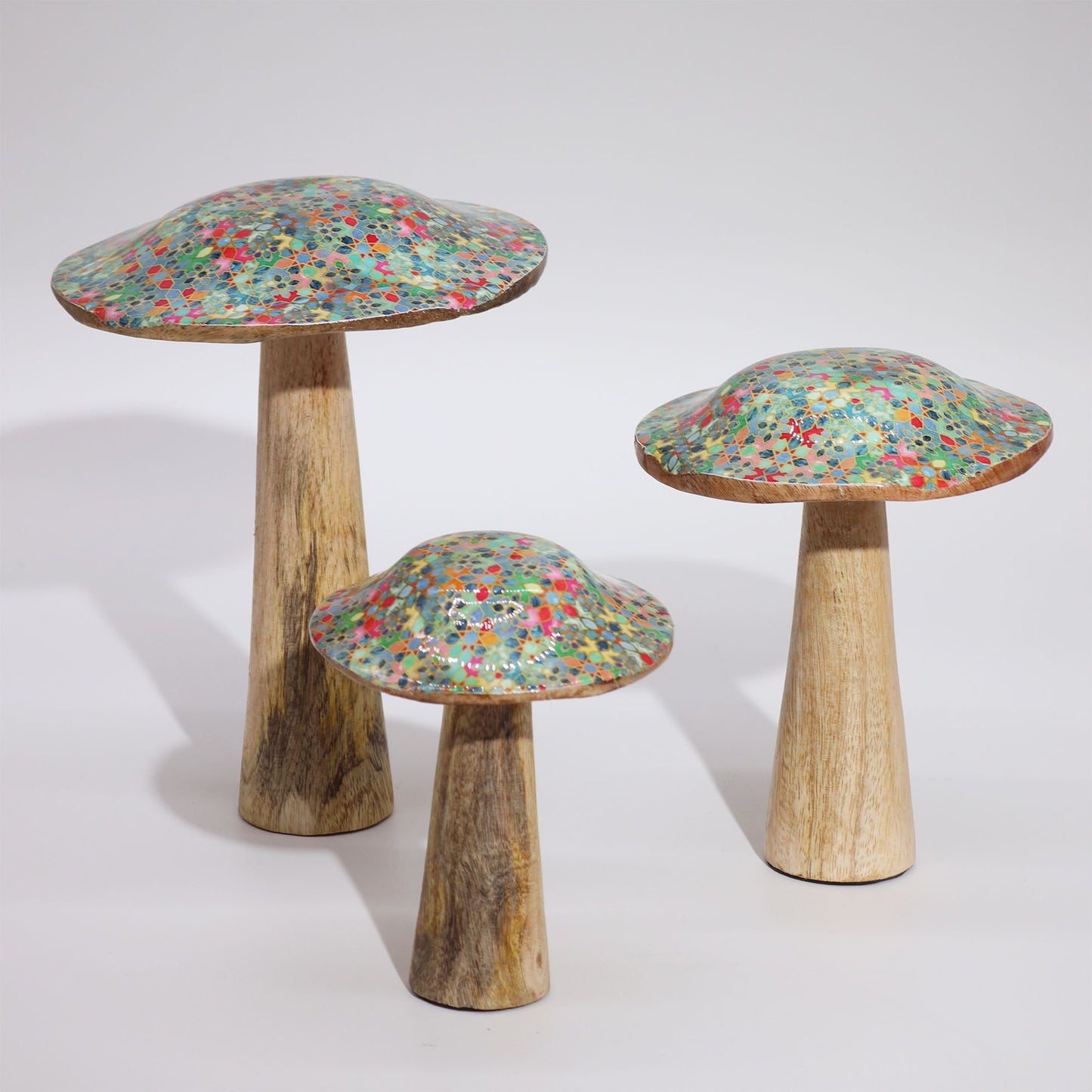 Medi Mushrooms - 15cm - Mediterranes Fliesenmuster