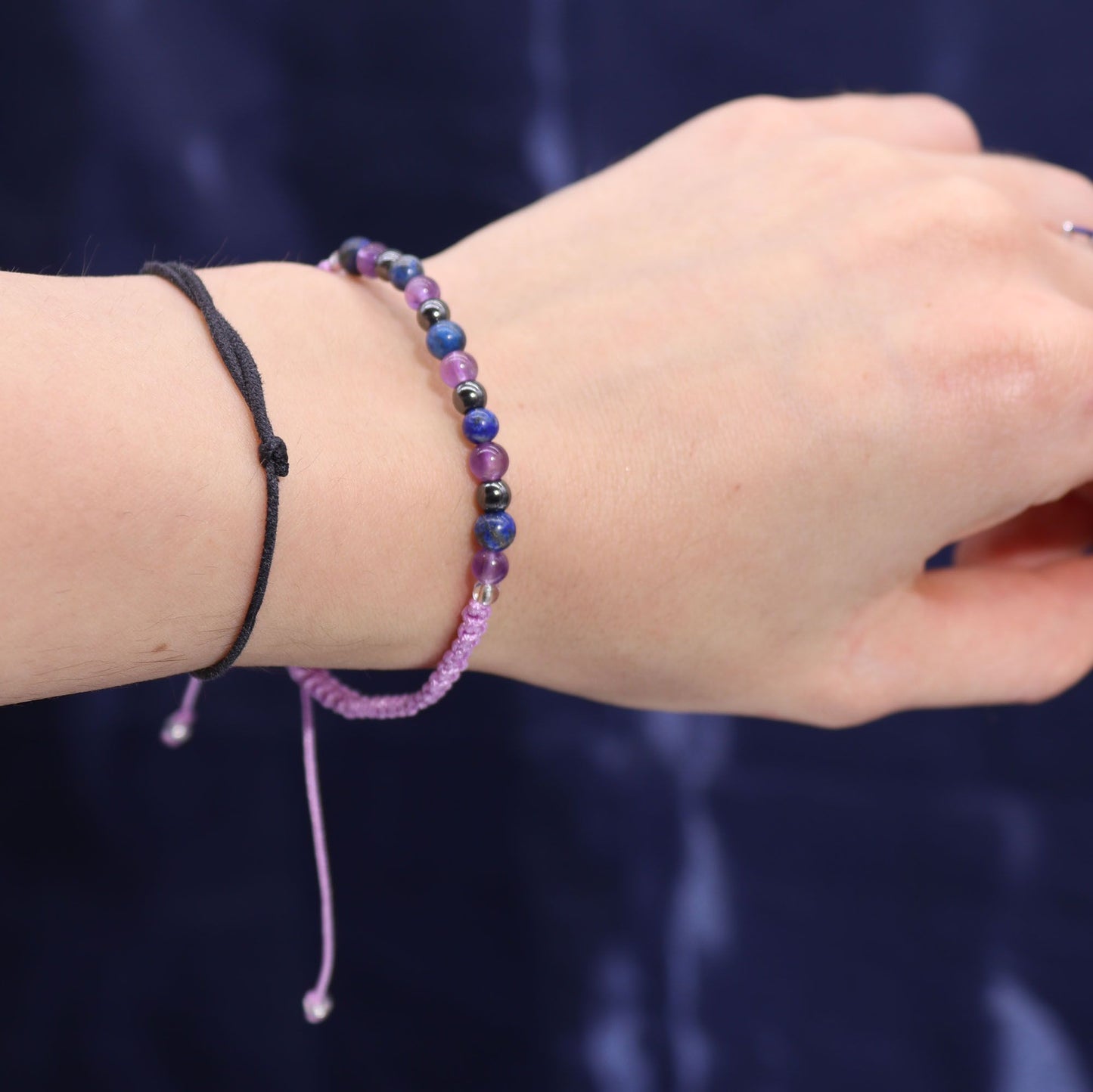 Zodiac Kristallkerze Mit Edelsteinarmband - Wassermann