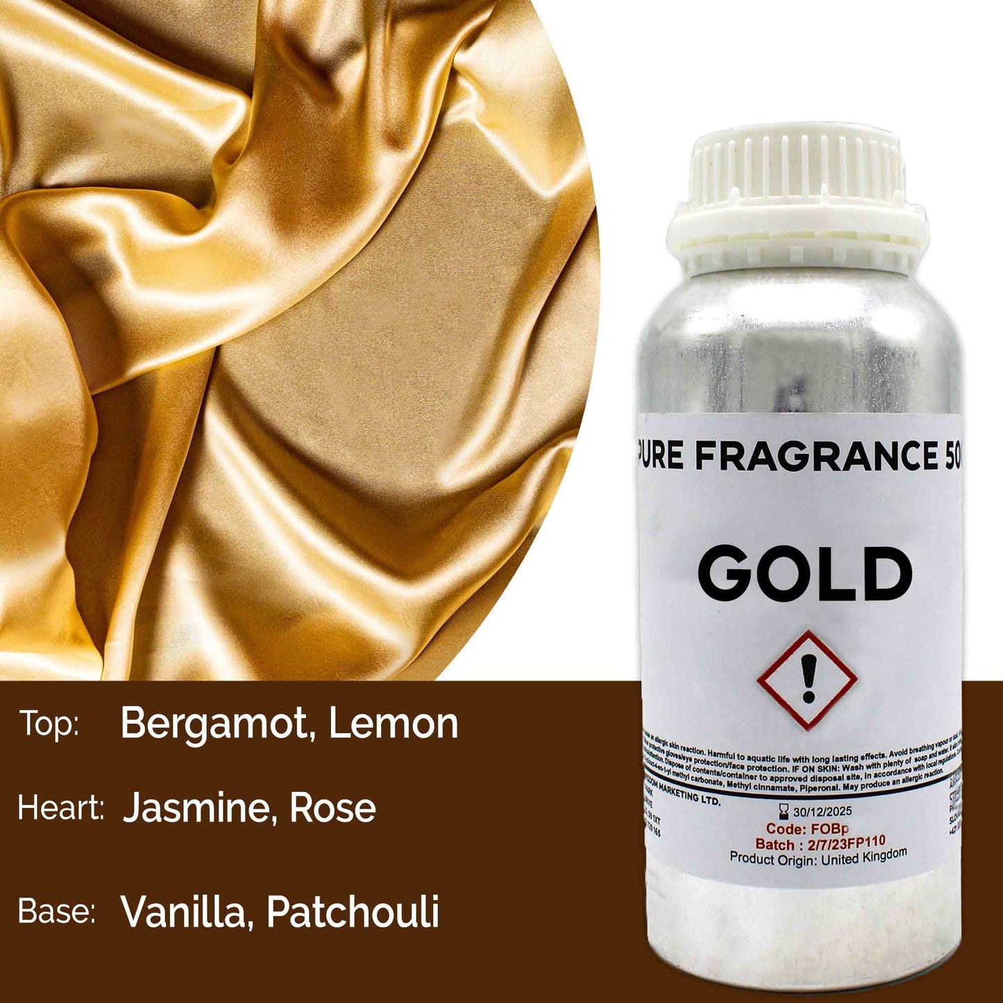 Reines Duftöl Gold 500ml