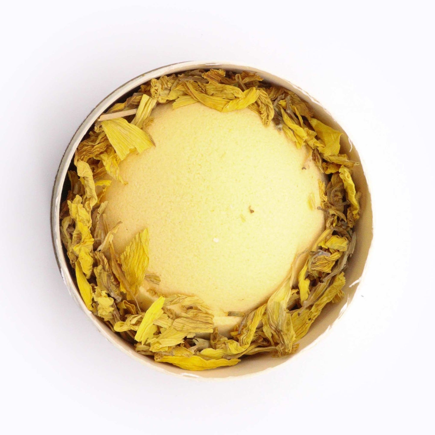 Sonnenblumenruhe Aromatherapie Set Mit Kamille Grapefruit Badebombe Himalaya Badesalz Und Sonnenblumenblättern