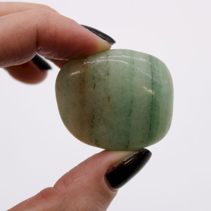 Sack Mit 6 Großen Afrikanischen Tumble Stones Aventurin