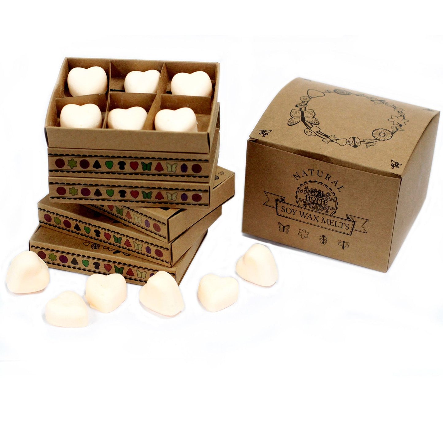 Geschenkset Mit 6 Duftwachsschmelzen Zimt Und Orange