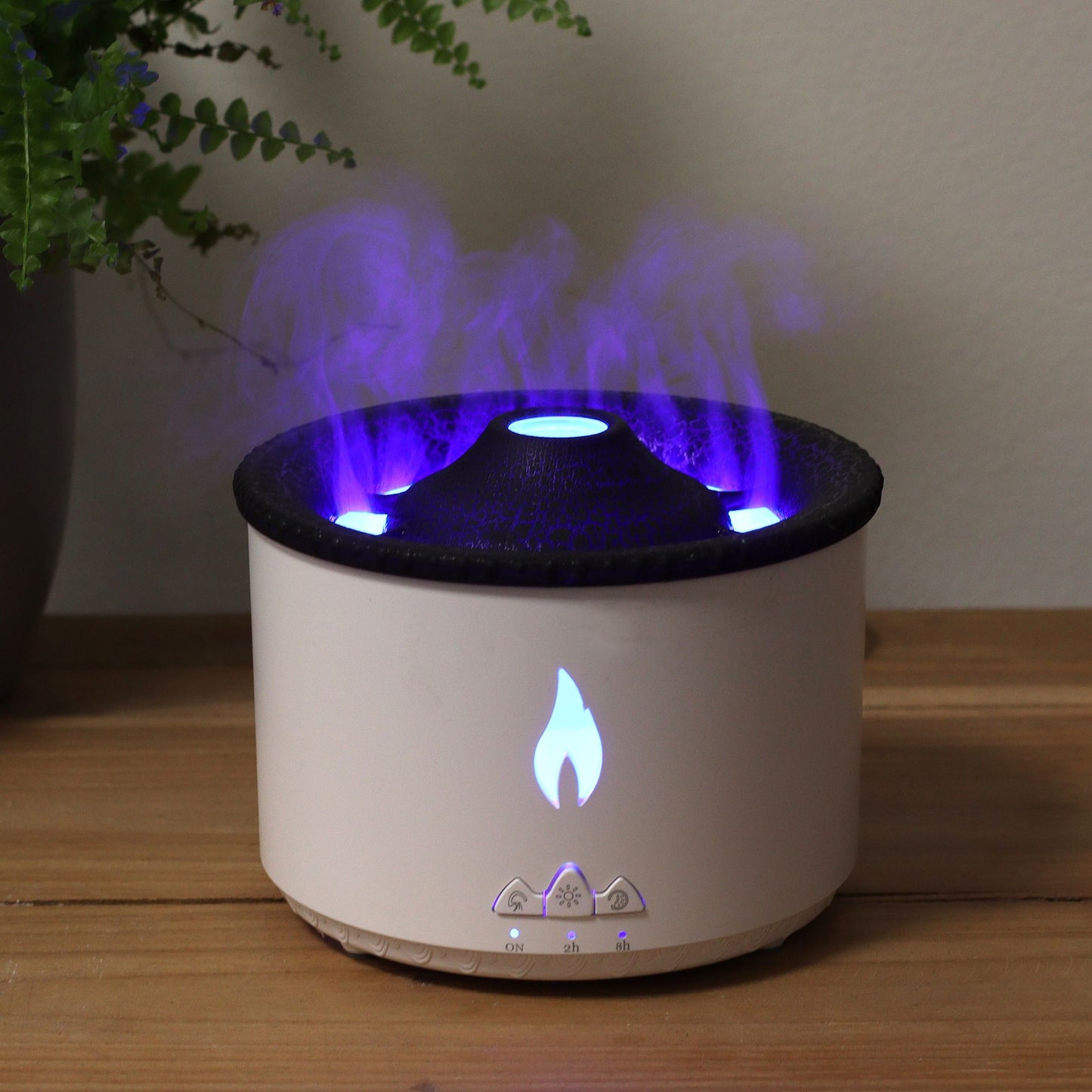 Aroma Diffuser Mit Vulkan Effekt Mittelgröße In Zwei Farben