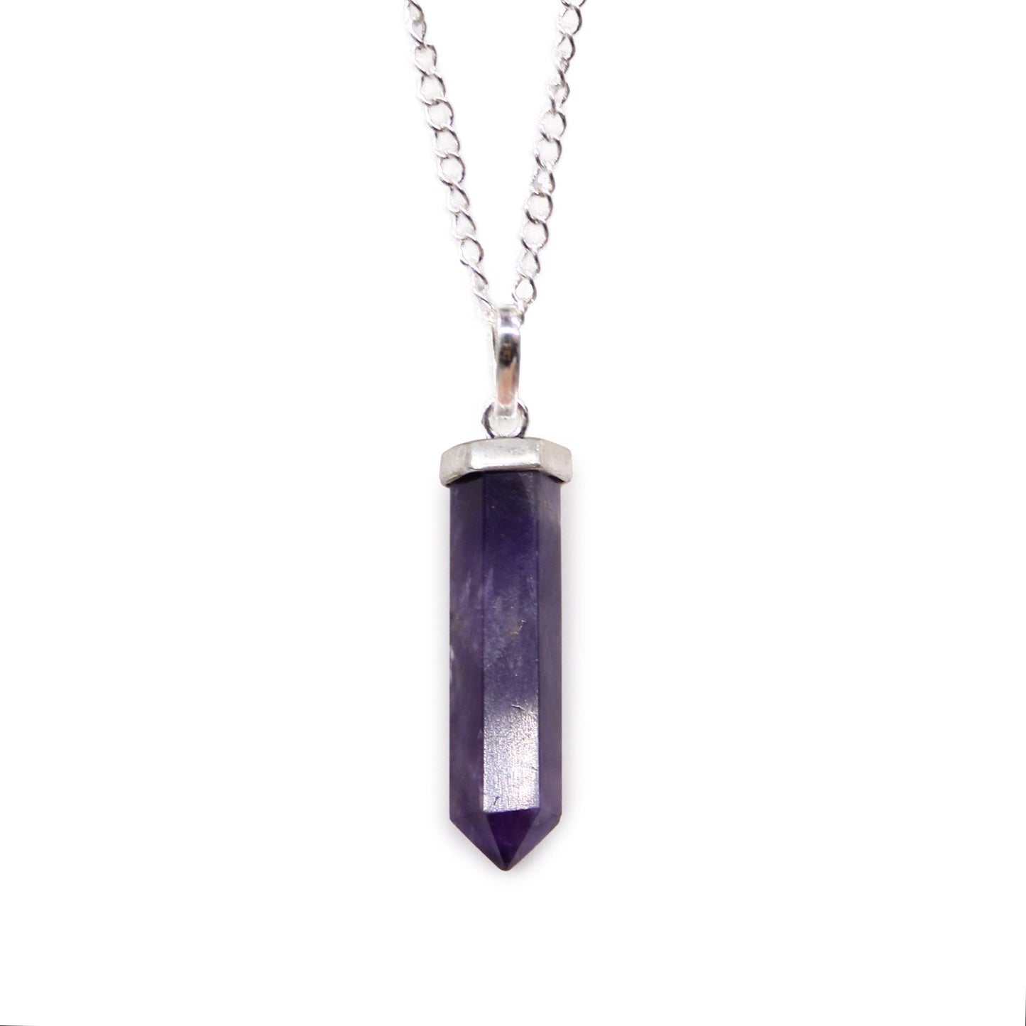 Edelstein Klassischer Spitzenanhänger - Amethyst