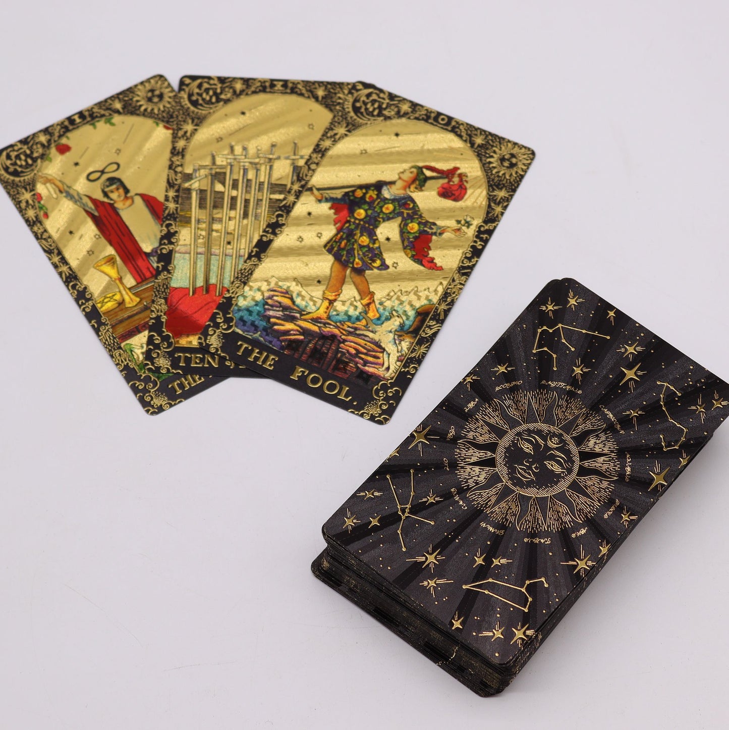 Goldfolien Tarot Geschenkbox Lass Die Magie Beginnen