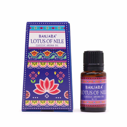 Banjara Indisches Duftöl 10ml - Lotus Des Nils