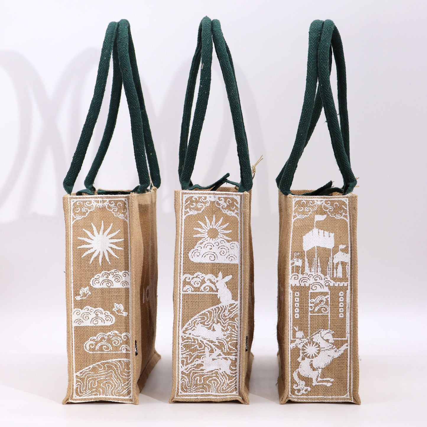 Hop Hare Jute Große Tasche - Ich Bin Stark