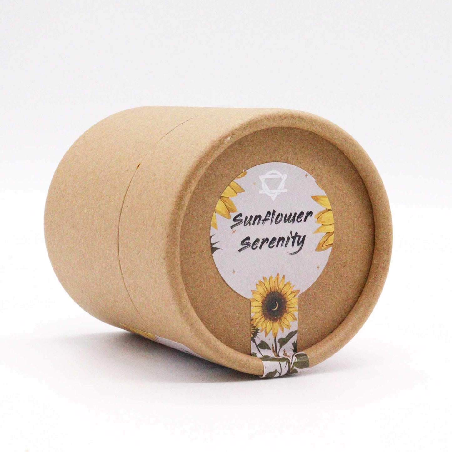 Sonnenblumen Ruhe Aromatherapie Set mit Kamille und Grapefruit Badebombe Himalaya Badesalz und Sonnenblütenblättern