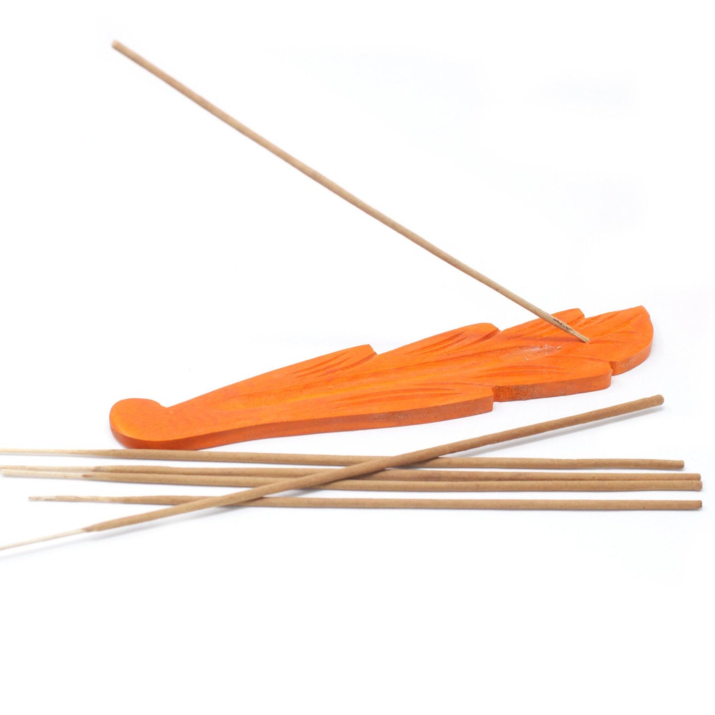 Blattfarbenes Räuchergefäß 10 Zoll - Mango Holz
