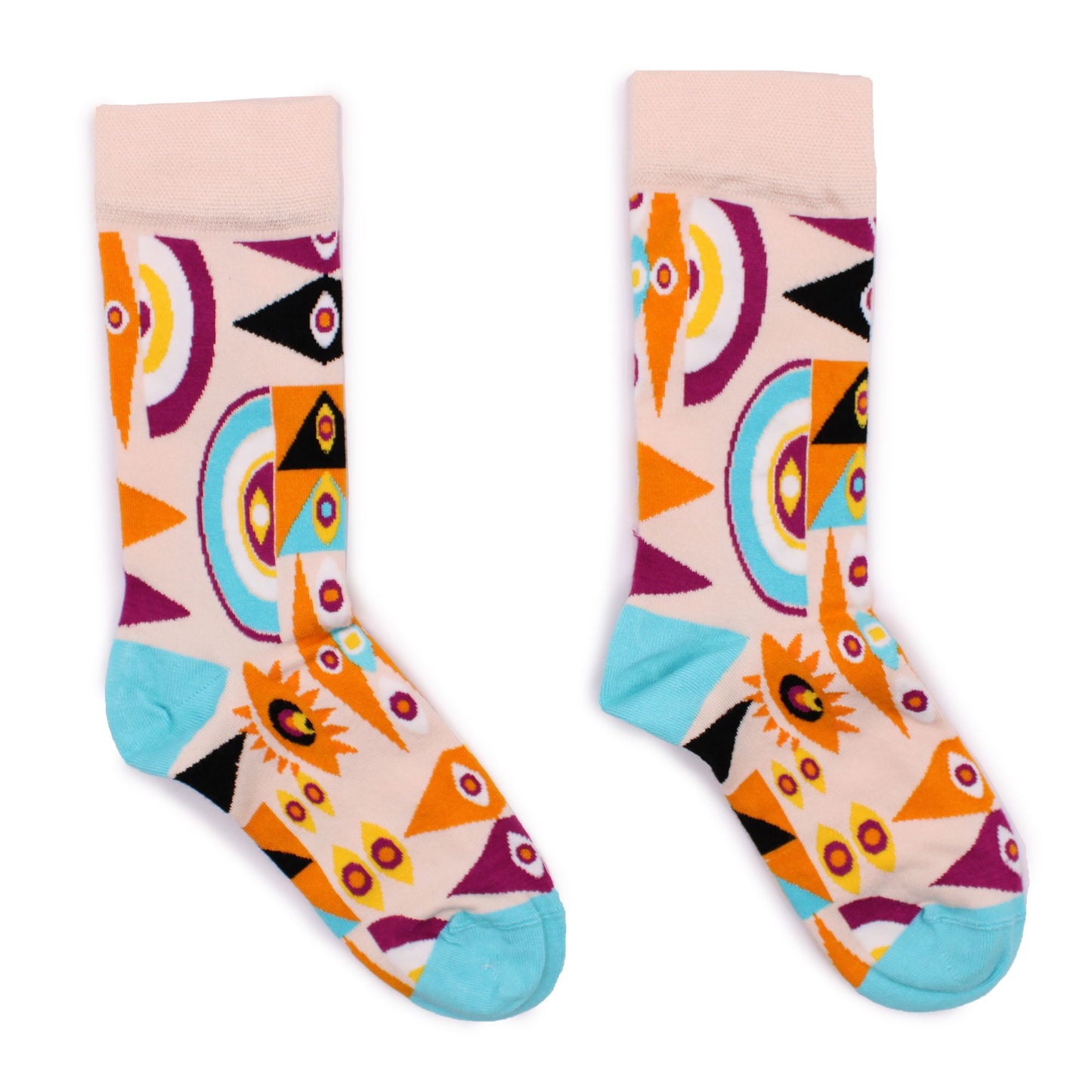 Hop Hare Bambus Socken 41-46 Psychedelisches Böses Auge