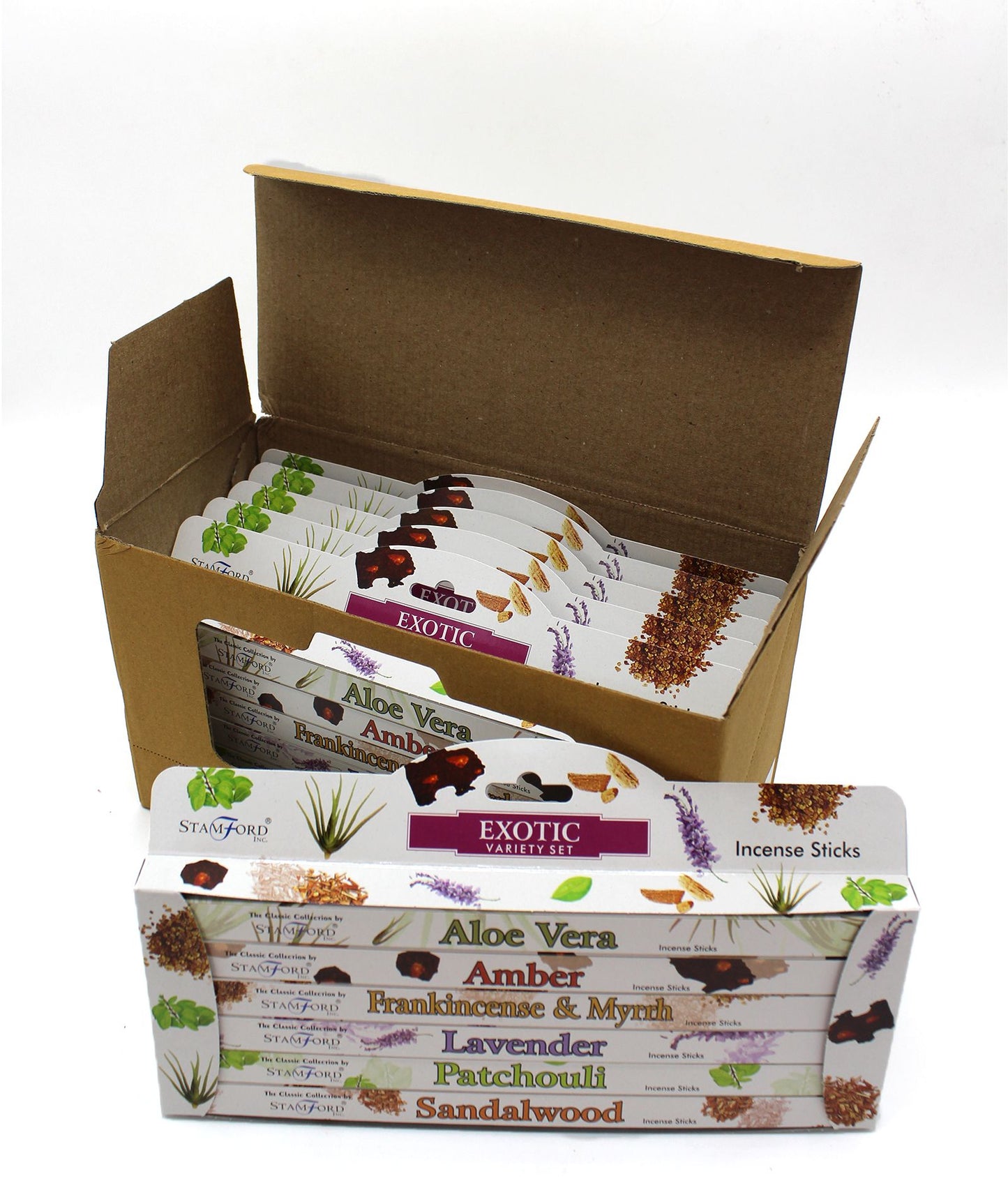 Stamford Räucherstäbchen Geschenkset Exotisch 6er Set