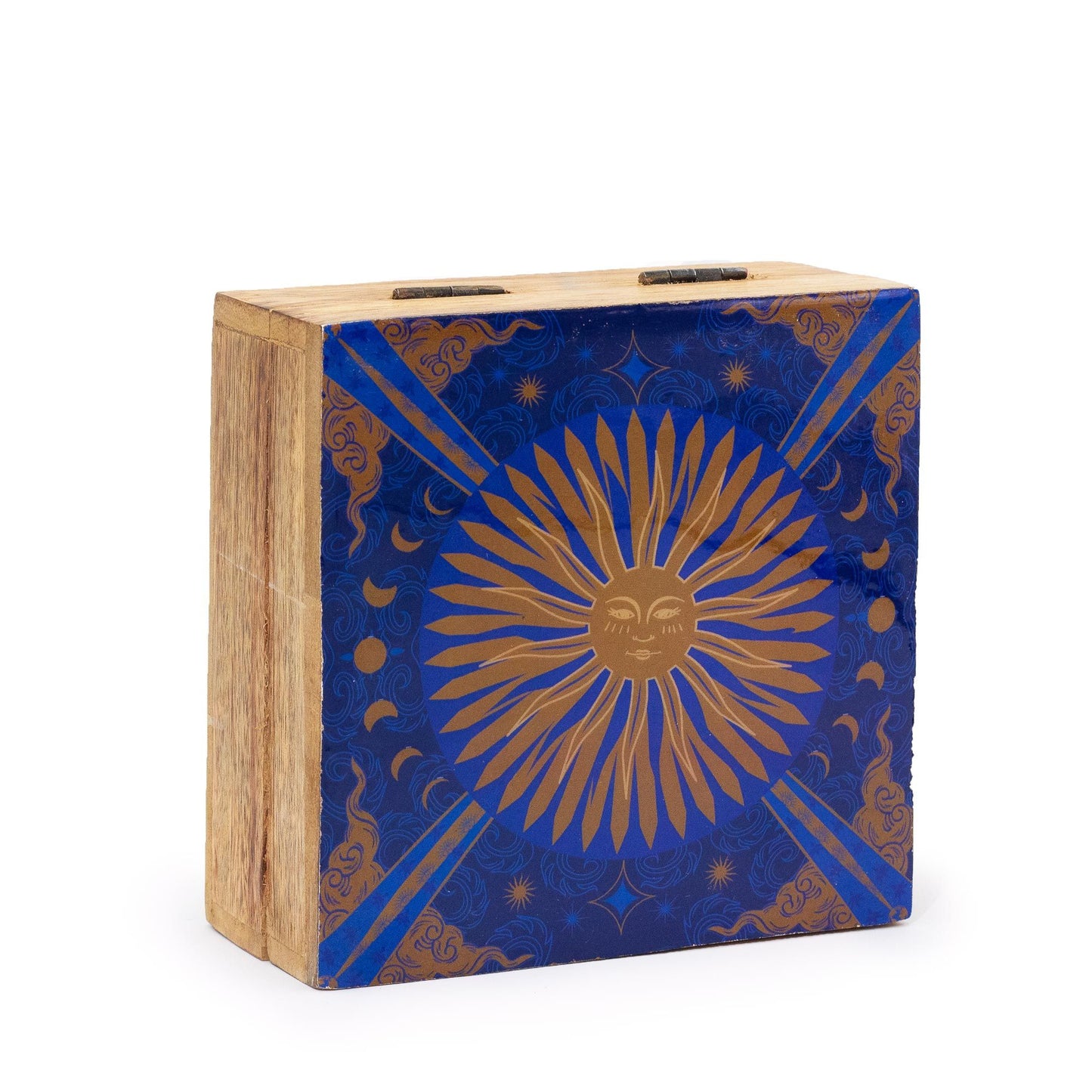 Med Square Box 13 5x13 5x6cm Hop Hare