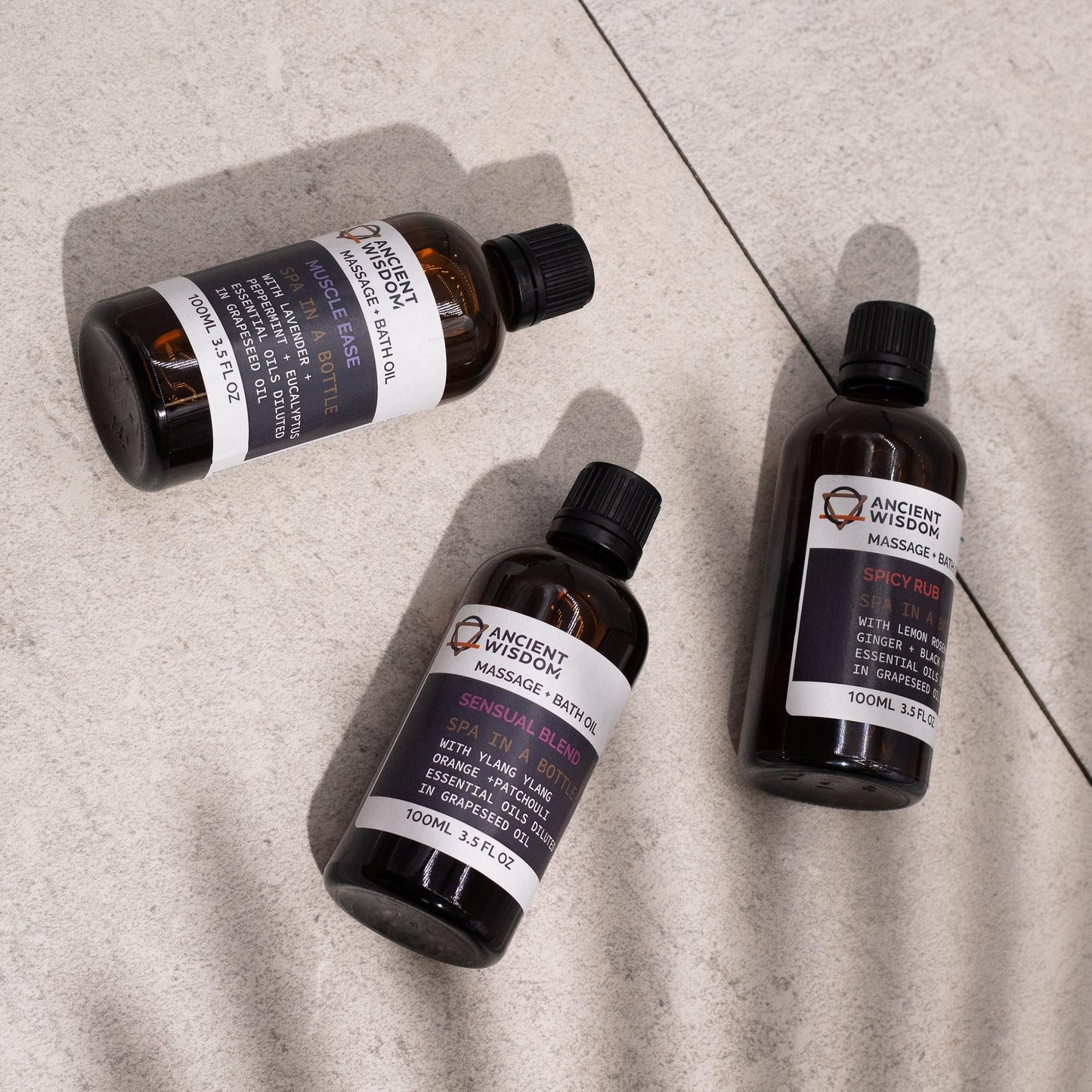 Sandelholz Glow Massageöl 100ml