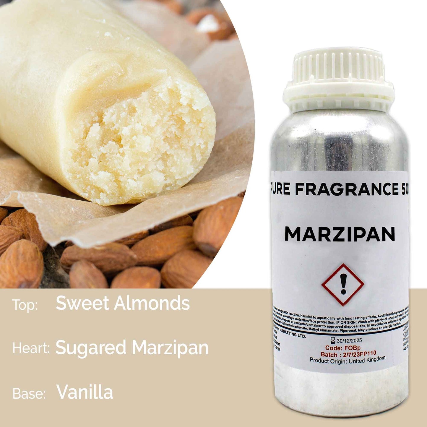 Marzipan Reine Duftöl 500ml