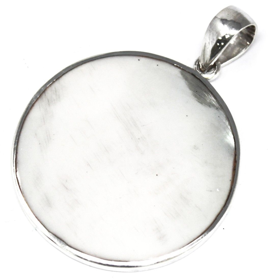 Baum Des Lebens Silber Anhänger 30mm - Muschelperle