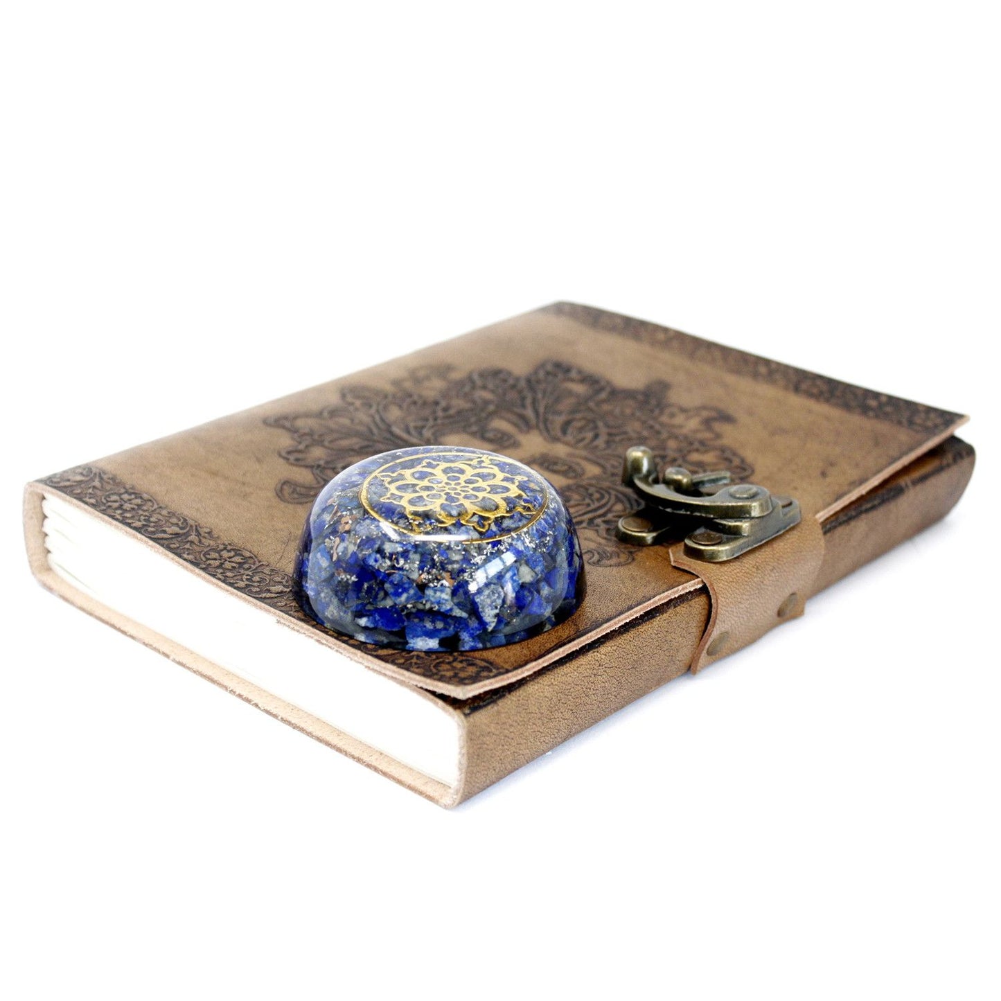 Orgonite Schreibtisch Power Packs Lapis Dome