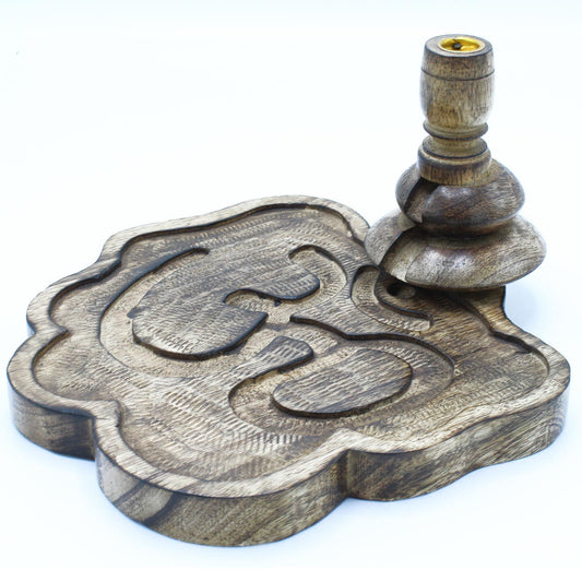 Lrg Mango Holz Rückflussbrenner Ohm