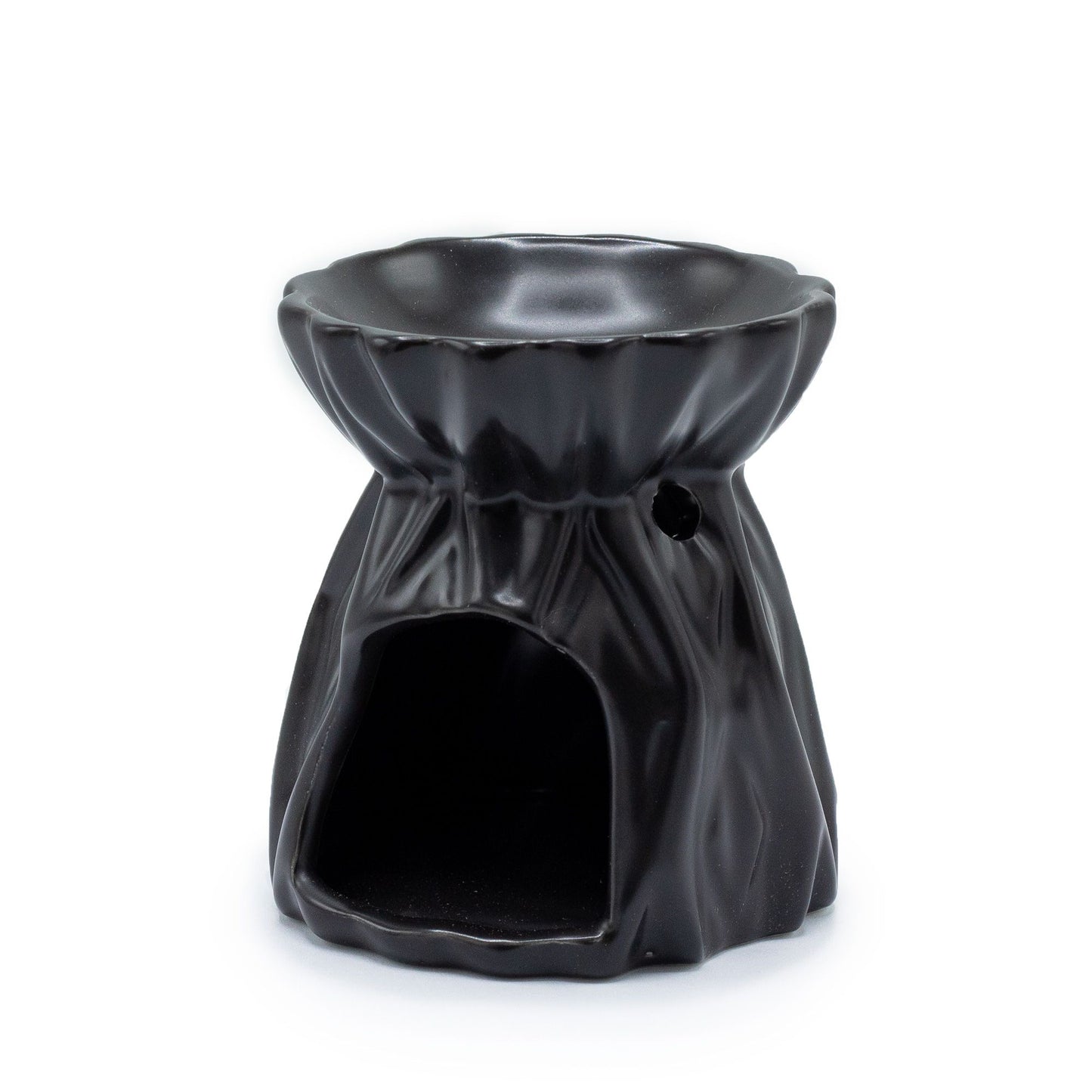 Geometrischer Ölverdampfer Schwarz