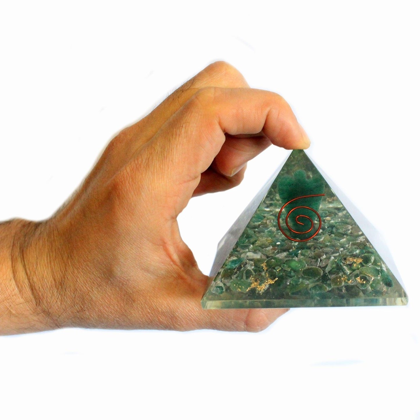 Lrg Orgonit Pyramide 70mm - Engel