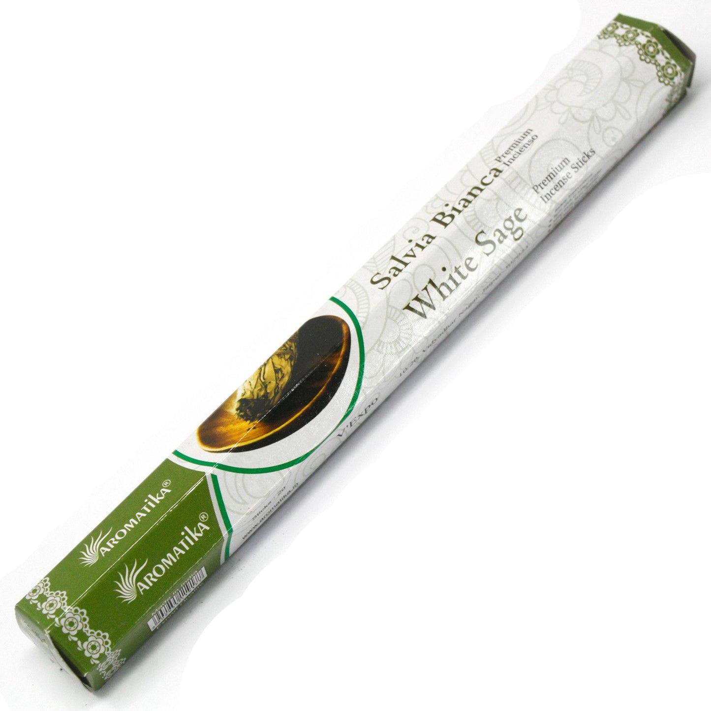 Aromatica Premium Räucherstäbchen - Weißer Salbei
