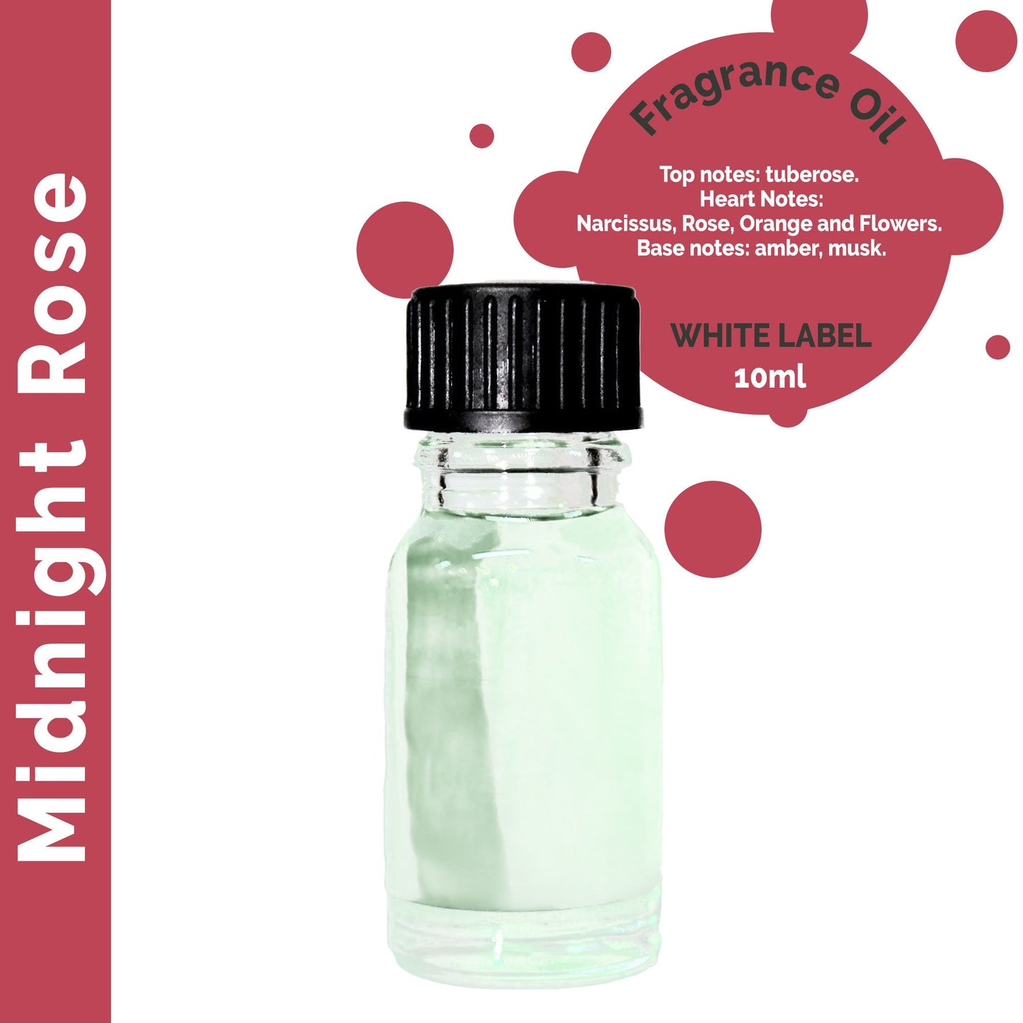 10 ml Mitternachtsrose Duftöl Unbeschriftet