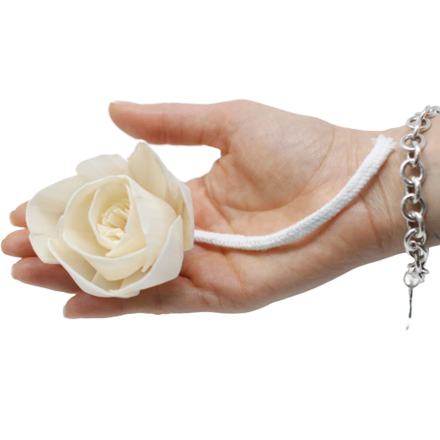 Natürliche Diffuserblumen Große Lotusblume An Schnur