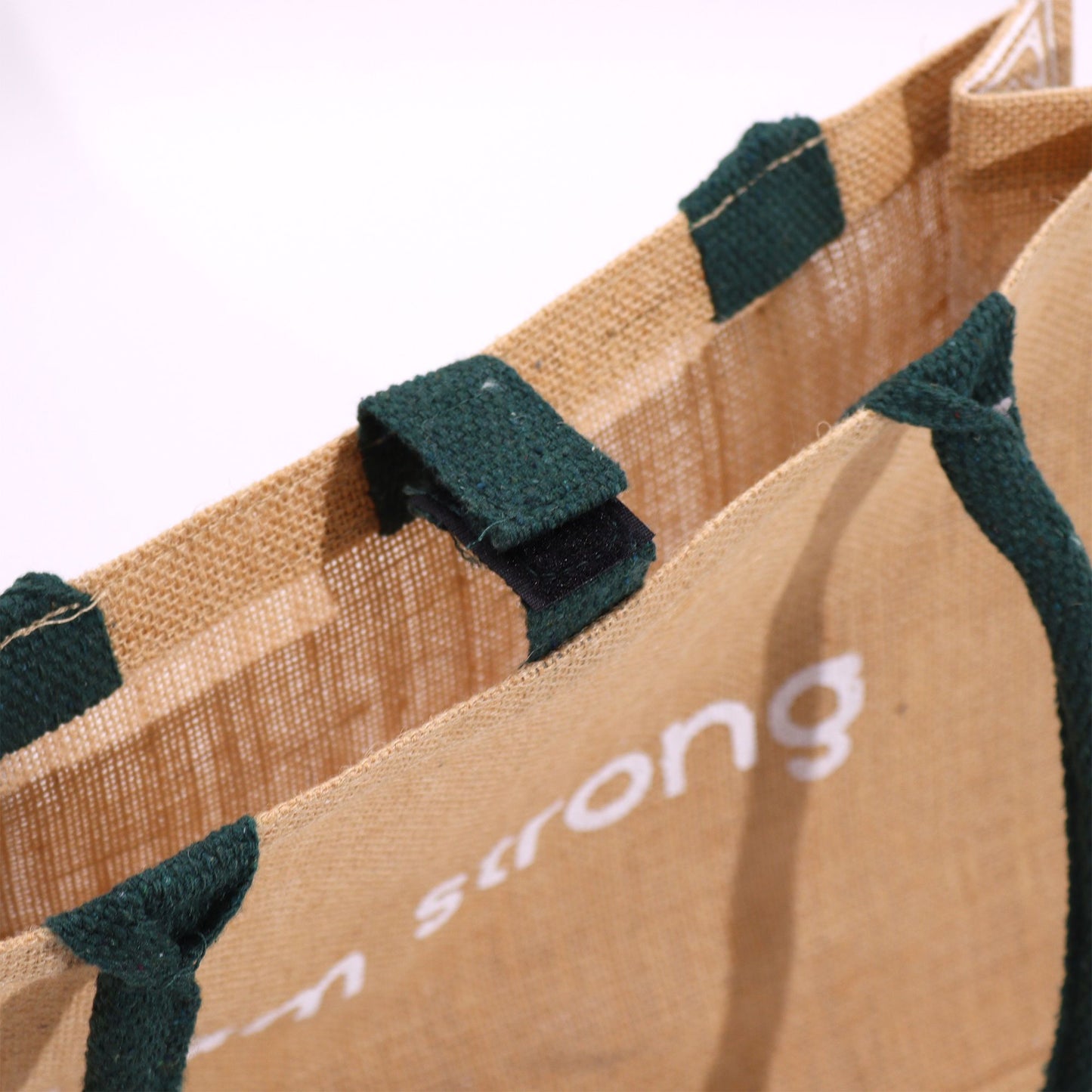 Hop Hare Jute Große Tasche - Ich Bin Strahlend