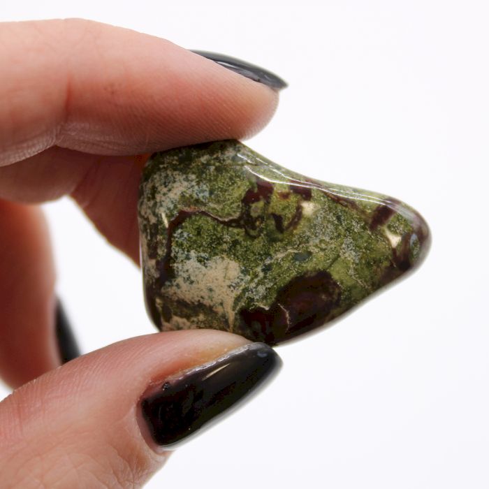 Beutel Mit 12 Mittleren Afrikanischen Tumble Stones - Drachensteine