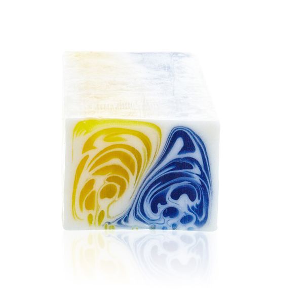 Handgefertigte Seife - Jasmin und Grüner Tee - Stück 115g ca