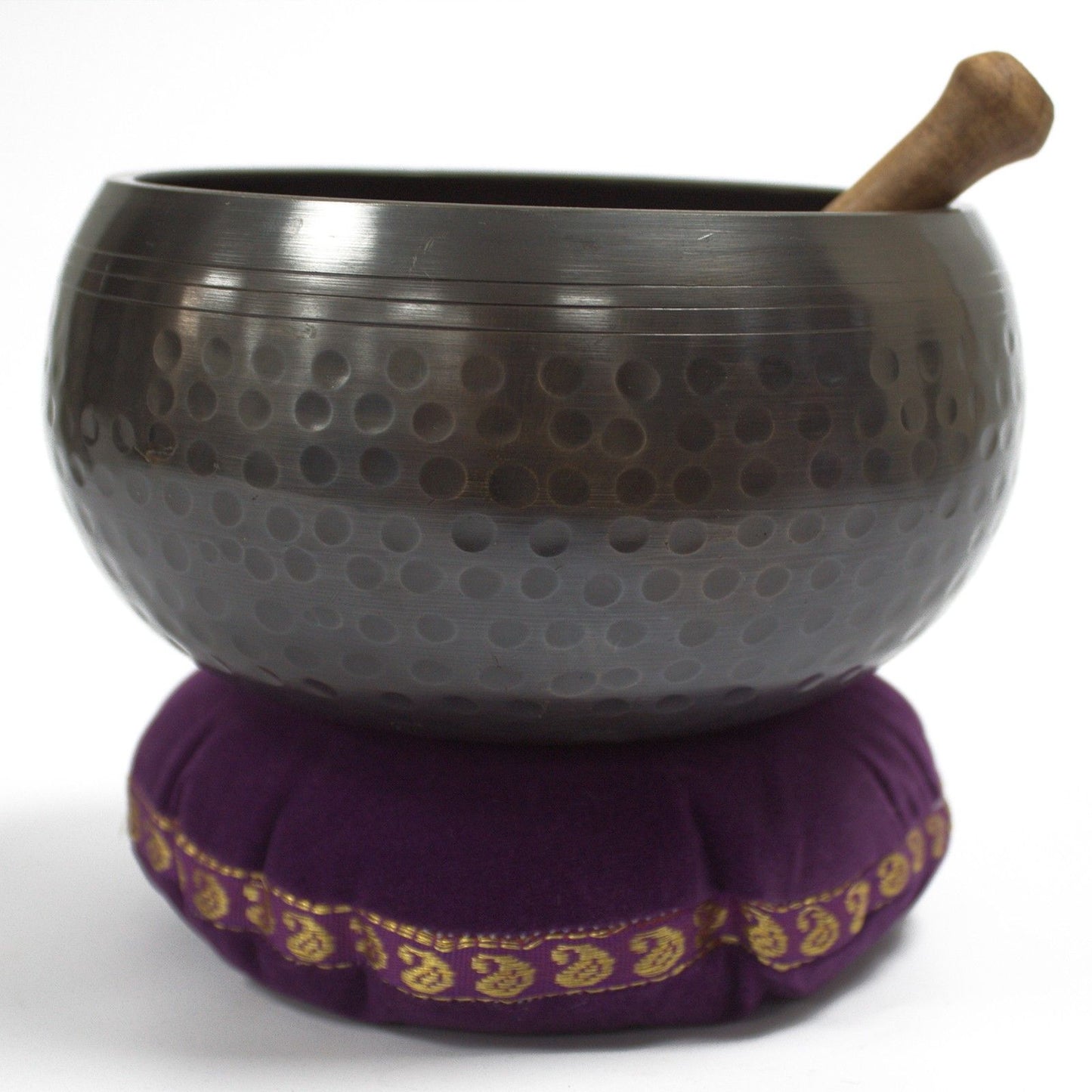 Singing Bowl Samt Kissen 16cm Assortierte Farben