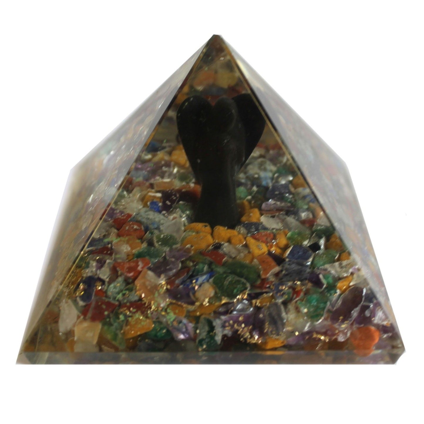 Lrg Orgonit Pyramide 70mm - Engel