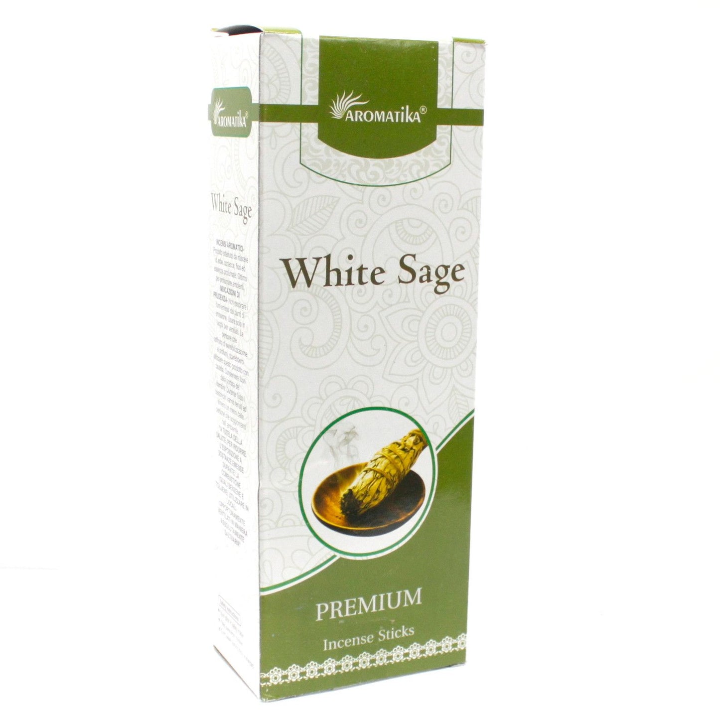 Aromatica Premium Räucherstäbchen - Weißer Salbei