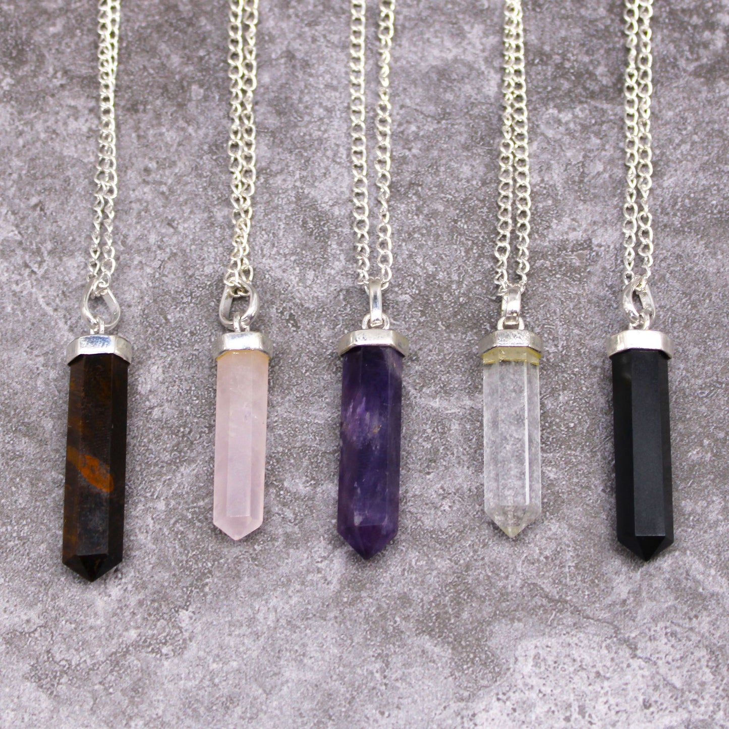 Edelstein Klassischer Spitzenanhänger - Amethyst