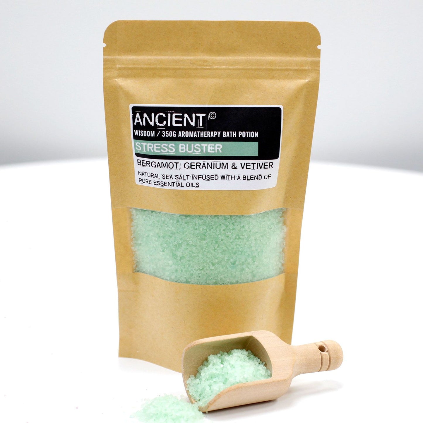 Aromatherapie Badepotion In Kraftbeutel 350g Stresslöser