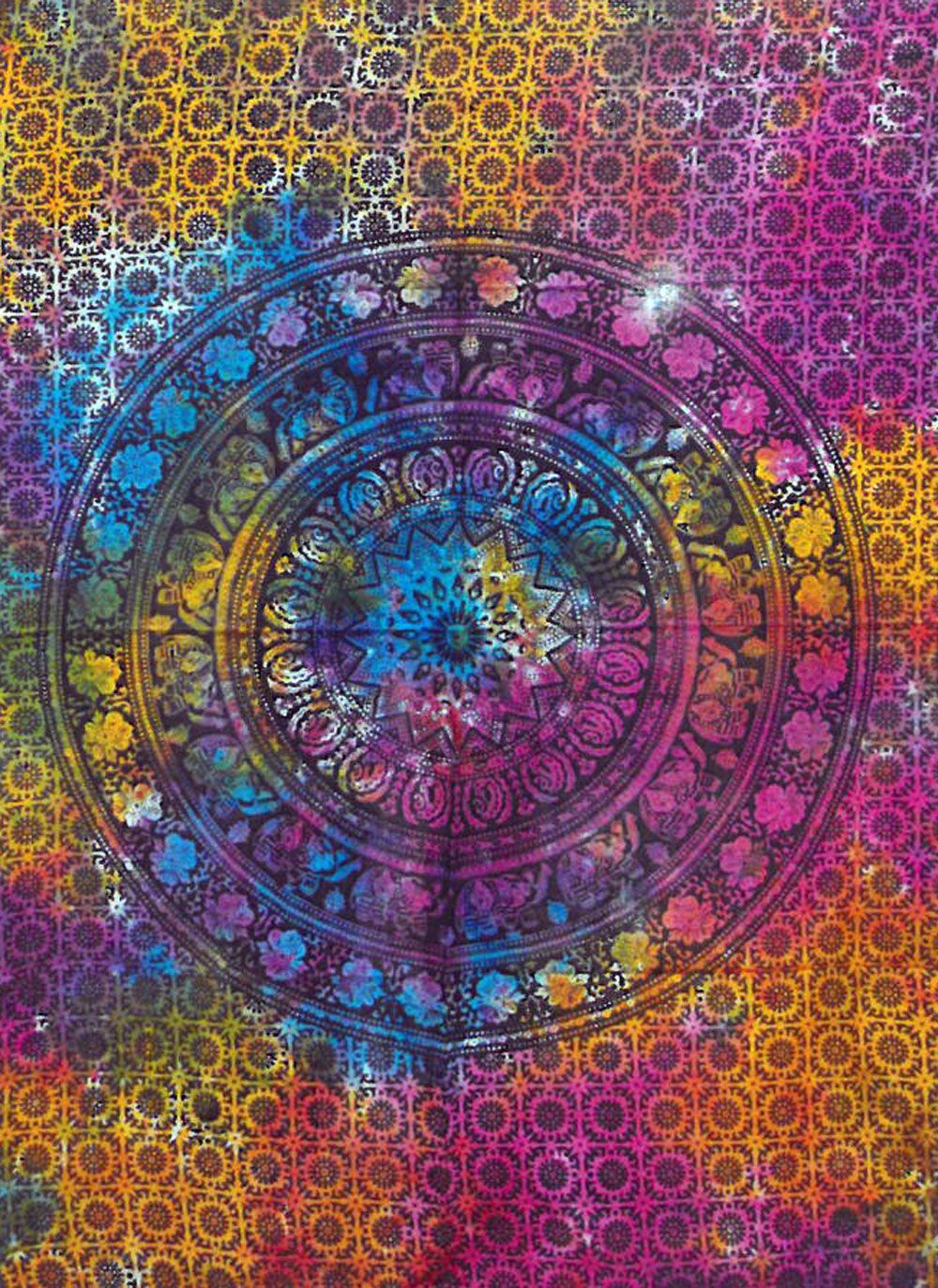 Baumwoll Wandkunst Mandala Elefant