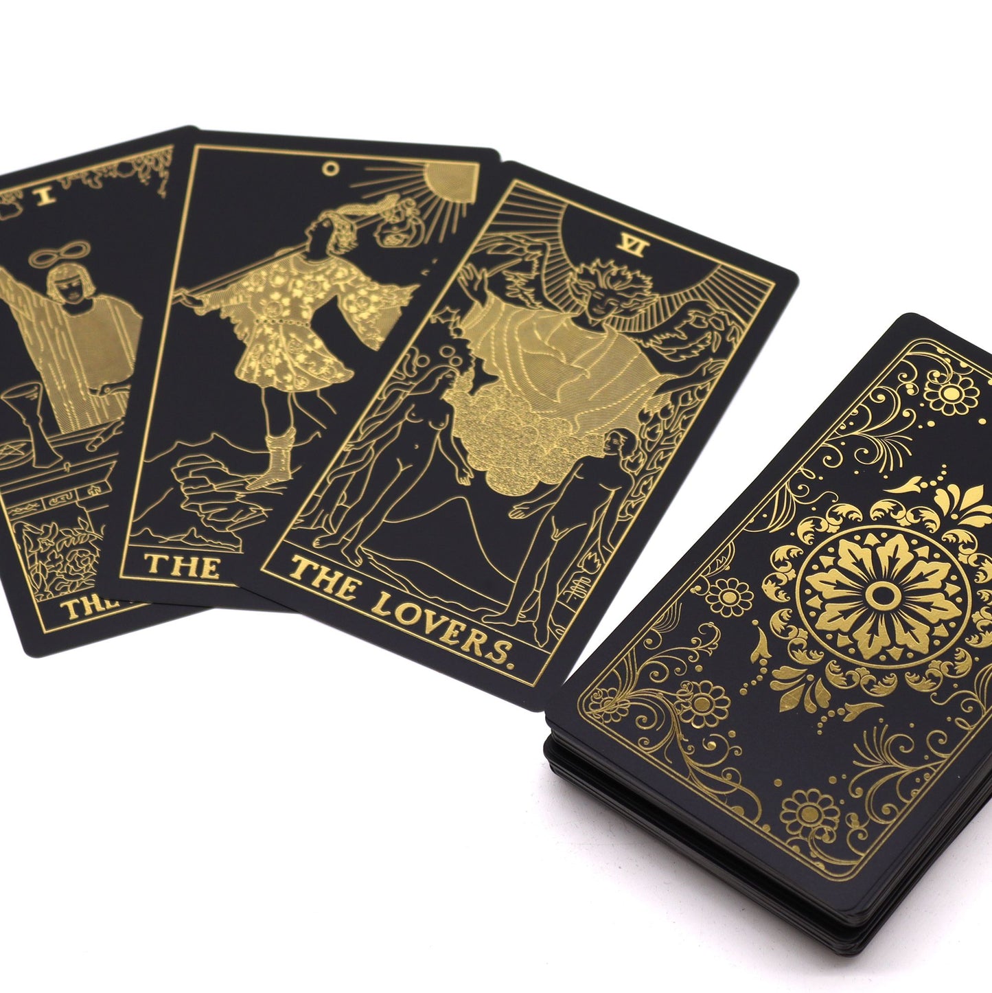 Goldfolie Tarot Set Mit Buch In Geschenkbox
