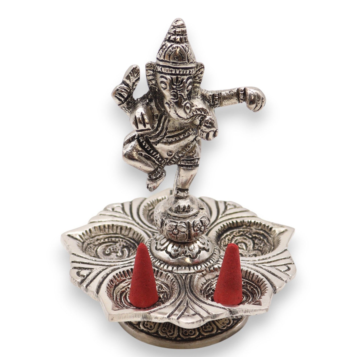 Tanzender Ganesha Räucherstäbchenhalter 14x10cm